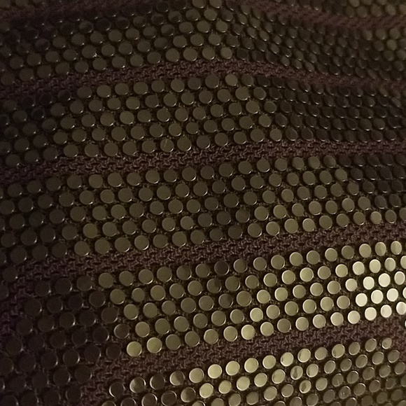 Vintage Purple and Black Sparkly Clutch - Picture 5 of 8